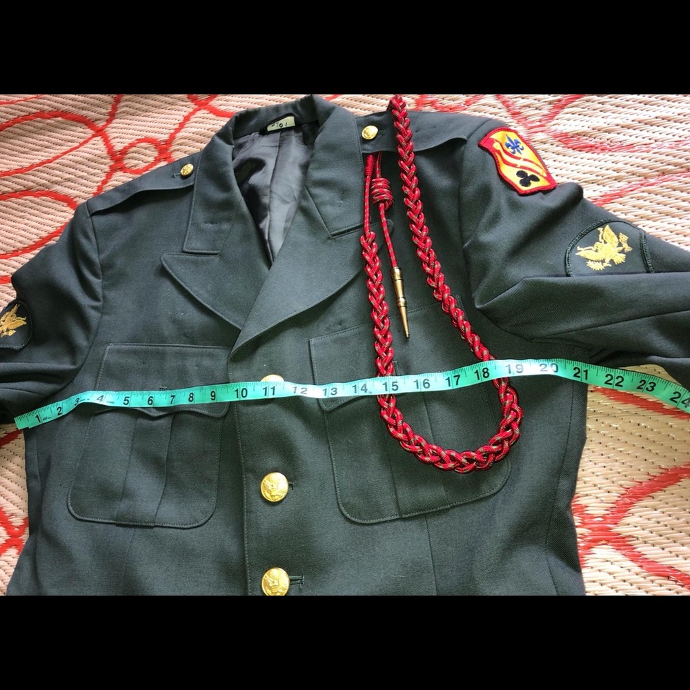 Vintage US Army Officer Uniform Jacket - Picture 2 of 8